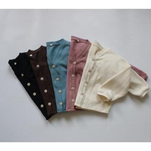 2021 New Arrival Girls Boys Coat Autumn Cotton Full Sleeve Fashion Kids Coats 2-8 years XY988