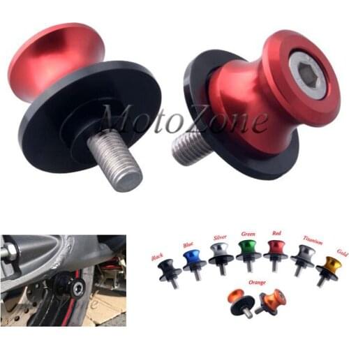 New Universal 8mm Swing Arm Spools Sliders Motorcycle Accessories Parts Swingarm Spool Sliders For HONDA CBR 600 1000 RR Suzuki