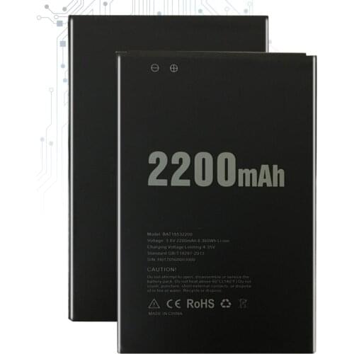 Original Kikiss 2200mAh Battery for DOOGEE X53 X 53 BAT18532200 Bateria Batteries