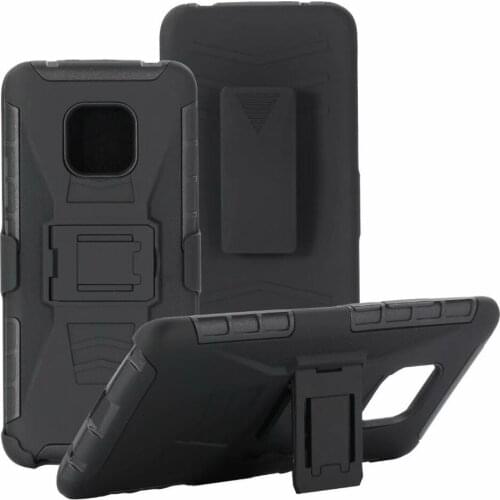 ShockProof Heavy Duty Armour Tough Stand Case With Belt Clip For Huawei Mate 20 Pro