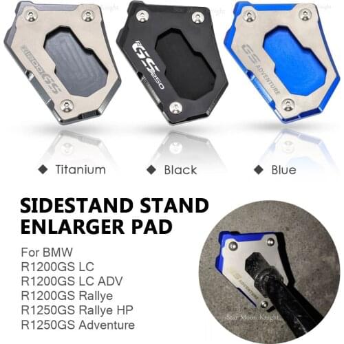R1250GS Motorcycle Plate Kickstand Side Stand Enlarge Extension For BMW R 1200 GS LC R1200GS R 1200GS ADV Adventure 2017 2018