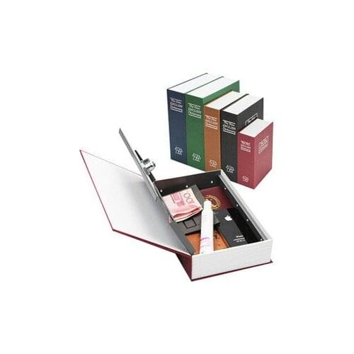 Dictionary Book Safe Box Security Coffer Dictionary Money Box Creative Safe Book Coin Bank Strongbox 185*115*55mm