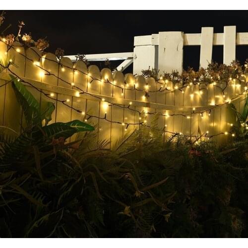LED Strings Solar 8M 20M 50M Powered Garden Light Blossom Decorative Lawn Patio Christmas Trees Weddings