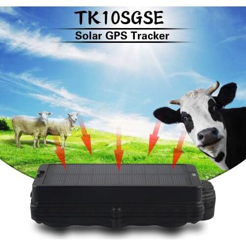 TK10SGSE Real-time 3G WCDMA GPS GSM GPRS Tracker Solar Energy Tracking Device For Vehicle with strong Magnetic Built-in10000mAh