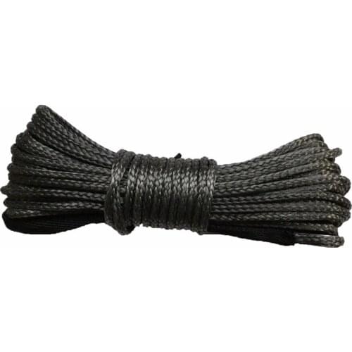 High quality 5mm x 28m synthetic winch cable lines uhmwpe rope with sheath car accessories