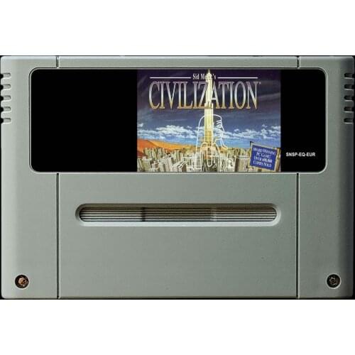 16Bit Games ** Sid Meiers Civilization ( PAL EUR Version!! )