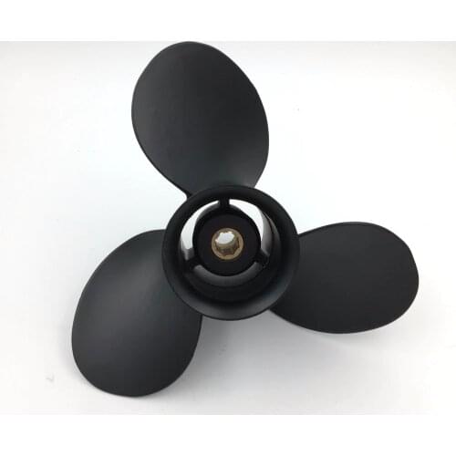 9x9 For 5-15 HP MERCURY ALUMINUM PROPELLERS 9x9 8 tooth spline Motors engines marine outboard propellers