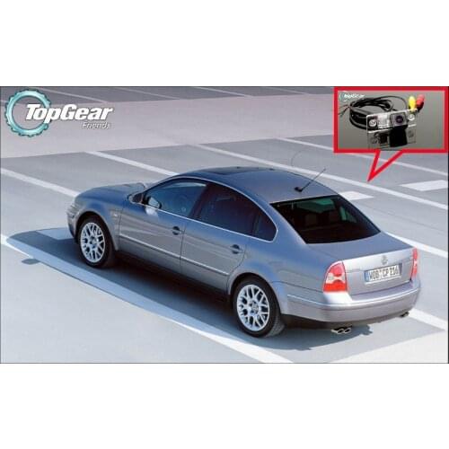 Car Camera For Volkswagen VW Passat B5 / Magotan High Quality Rear View Back Up Camera For TOPGEAR Friends | CCD + RCA