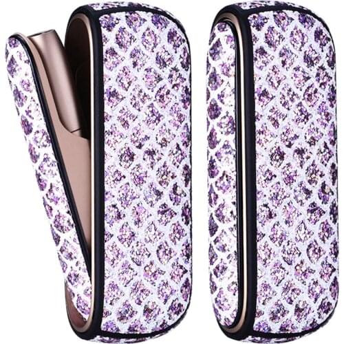 3 Colors Bling Bag Holder Side Case for Iqos 3.0 Leather Pouch Case Accessories for Iqos 3 Cover