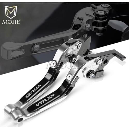 For Honda VTR1000 VTR 1000 FV/FW/FX/ FIRESTORM 1997-1999 1998 Motorcycle CNC Adjustable Folding Extendable Brake Clutch Levers