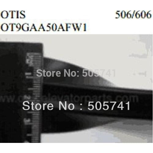 Escalator-travolator balustrade glass rubber strip OT9GAA50AFW1