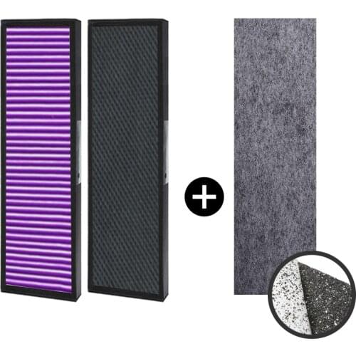 GermGuardian FLT5000 / 5111/ AC5000 serisi için AC5250PT, AC5300B, AC5350W, AC5350B Compatible Hepa carbon Filter