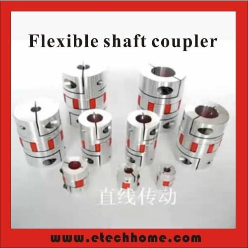 Motor Jaw Shaft Coupler D20xL30 Claw-type Flexible Coupling Inner hole 4-8mm for CNC Stepper Servo Motor