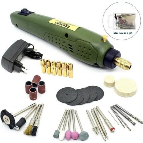 Engraver Dremel 16000rpm Electric Rotary Tools Electric Drill Engraver Power Tools DIY Mini-mill Drill Grinding Machine