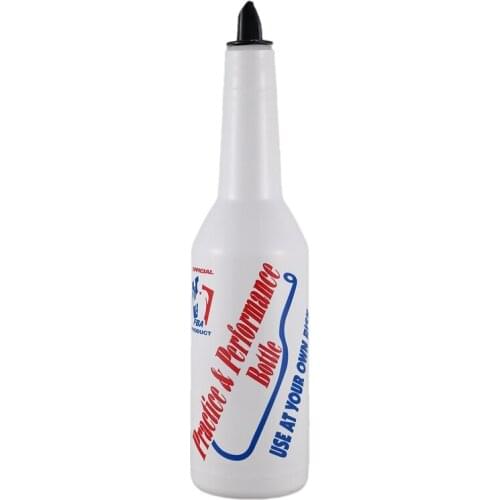 HOT-Flair Bartender Bartending Practice Bar Pub Bottle Wine Cocktail Shaker - White