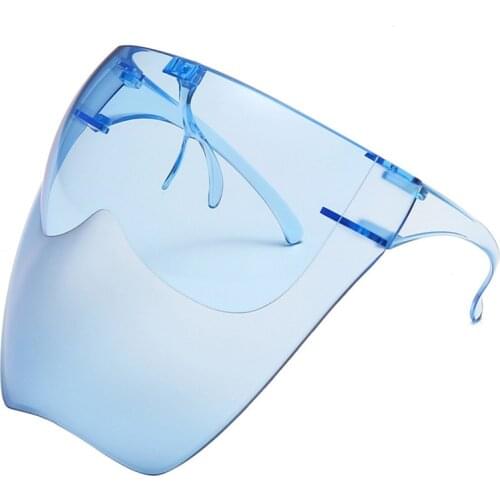 Frosted Faceshield PC Protective Goggles Safety Glasses Anti-Spray Anti Fog Outdoor Mask Sunglasses