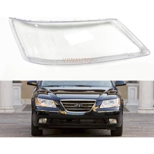 Car Headlight Lens For Hyundai Sonata NF 2004 2005 2006 2007 2008 Car Headlamp Cover Replacement Auto Shell Cover