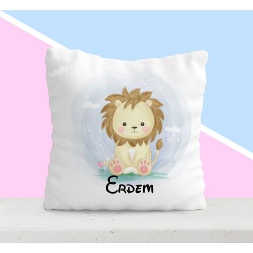 Personalized Is Child White Yastık-9