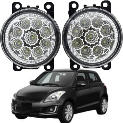 Fog Light Assembly LED Fog Lights For Suzuki Swift MZ EZ Hatchback 2005-2015 Fog Lamp Fog Lamps Headlight
