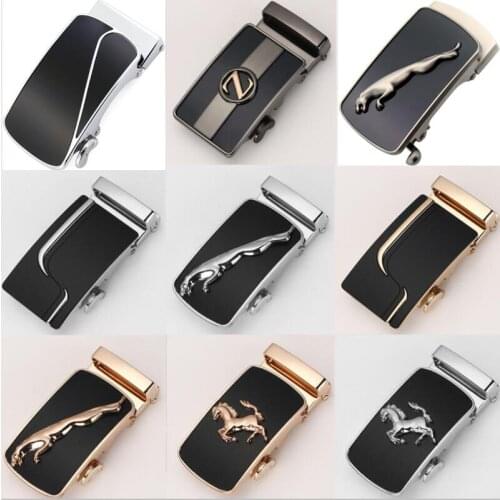 Genuine Mens Belt Head, Belt Buckle, Leisure Belt Head Business Accessories Automatic Buckle Width 3.5CM luxury fashion GH101