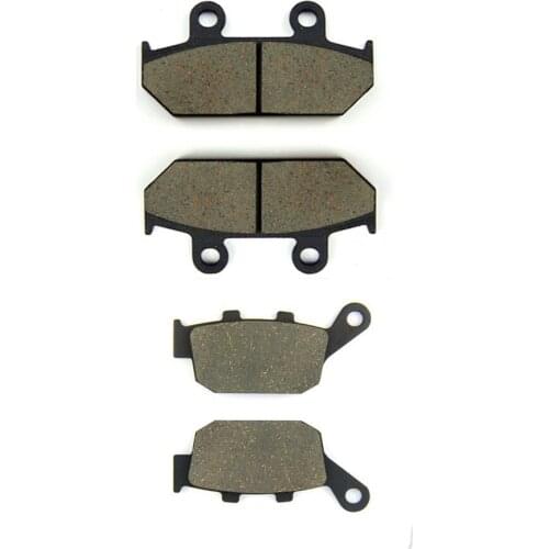 SOMMET Motorcycle Front + Rear Brake Pads for Honda XL 600 Transalp (VM/VN/VP) (1991-1993) XL600 LT124-140