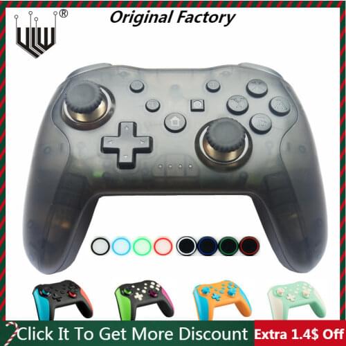 Wireless Bluetooth Gamepad For Nintedo Switch Console 6Axis Dual Vibration Joystick To NS Switch Pro Controller PC Android TV PS
