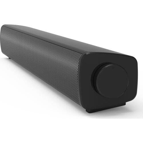 Desktop Computer Speaker Wired Sound Bar Stereo USB Powered Mini Soundbar Speakers for PC Cellphone Tablets Laptop Projector