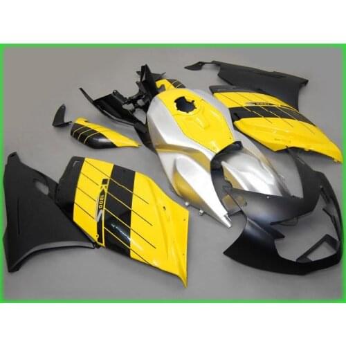 Motorcycle Fairing kit for BMW K1200S 05 06 07 08 K1200 S 2005 2006 2007 2008 ABS Yellow silver black Fairings set+Gifts BA11
