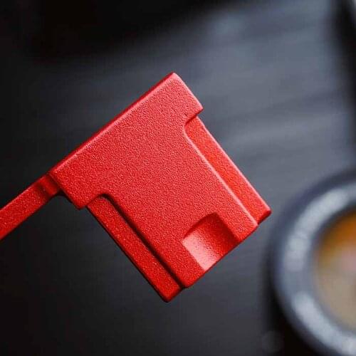 RED Thumb Rest Thumb Grip Thumb Up Hot Shoe Cover F Fuji X100F FUJIFILM X 100F