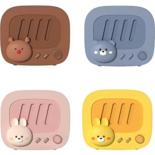 Cartoon Bluetooth Speaker Portable Built-in Noise Reduction Microphone Subwoofer HIFI Stereo for PC Laptop