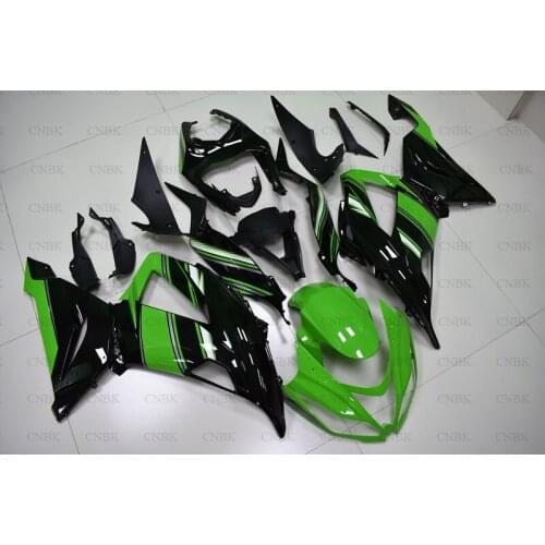 Fairings for Ninja Zx-6r 13 14 for Kawasaki Zx6r Motorcycle Fairing 2016 for Kawasaki Zx6r Fairings 2013 - 2018 Black Green