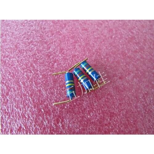 Original new 100% 1/2W 510K 5% carbon film gold foot audio frequency fever resistance 3.5x10mm (Inductor)