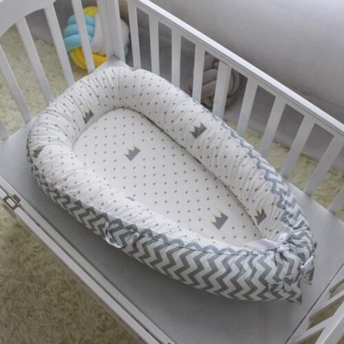 Travelling Crib Folding Removable Washable Pressure-resistant Toddler Beds Newborn Infant Portable Bionic Cot