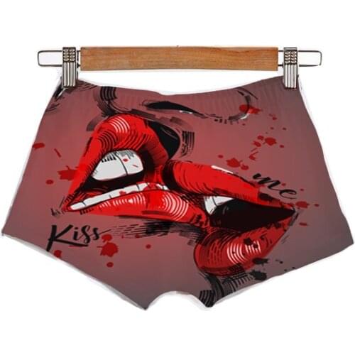 Custom Made Create Your Own Design Kiss Me Sexy Women Summer Hot Shorts