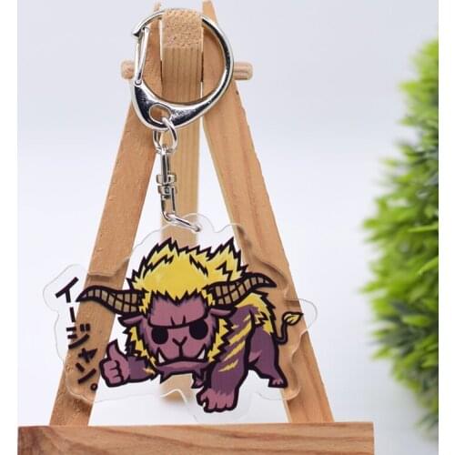 WL0868 Chibi Keychain Acrylic Cartoon Keyring Accessories