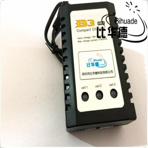 BIHUADE B3 charger aircraft model fixed wing UAV 2S-3S lithium battery 7.4V11.1V balance charger Smart charger