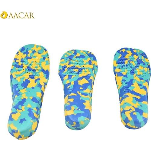 1 Pair Correction insoles for shoes flat foot arch support EVA orthopedic insoles Kids Children orthotic Pads