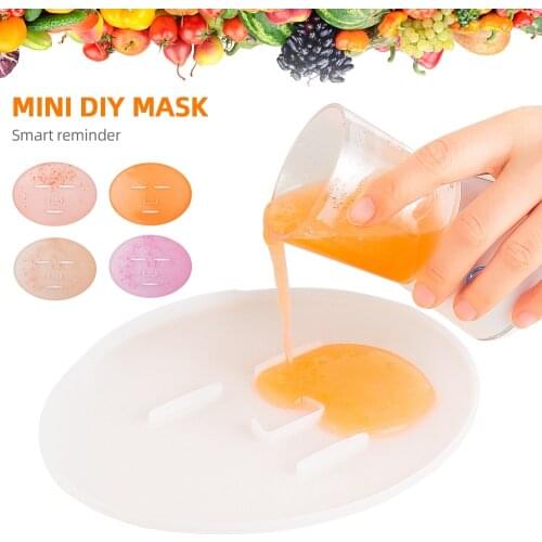 1 Pcs DIY Reuseable Facial Eye Mask Mold for Fruit Vegetable Mask Machine Maker Replaceable Mask DIY Tool Home Use Mask Maker