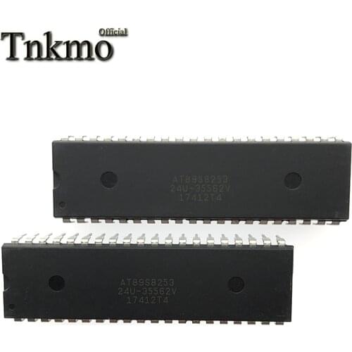 10PCS AT89S8253-24PU DIP-40 AT89S8253-24 DIP40 AT89S8253 8253 8-bit microcontroller New and original