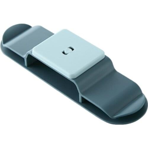 360 Degree Whirl Punch Free Plug Sticker Holder Wall Fixer Power Strip Holders Storage Sockets Wall Holder