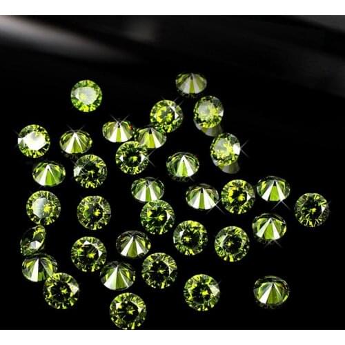 50pcs 12mm Crystal Material Brilliant Cuts Round Cubic Zirconia Beads Zirconia Stones Perfect For Jewelry Making Accessories