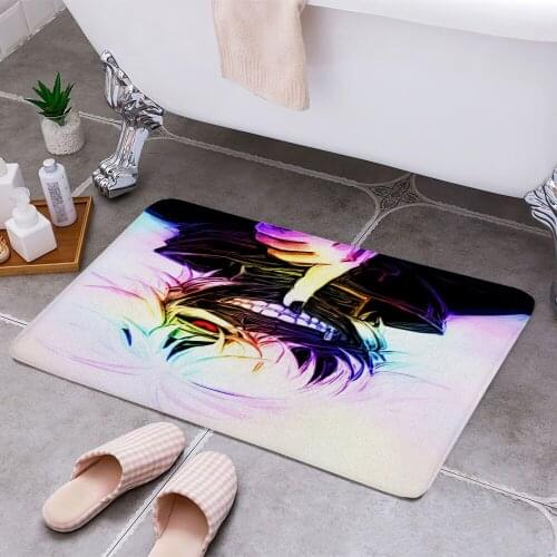 Anime Tokyo Ghoul Kaneki Cheaper Anti-slip Modern Area Rugs Living Room Balcony Bathroom Printed Carpet Doormat Hallway Bath Mat