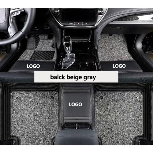 Kalaisike Custom LOGO car floor mats for Geely all model Emgrand EC7 GS GL GT GX7 SC6 SX7 GX2 EC8 GC9 X7 FE1 auto accessories