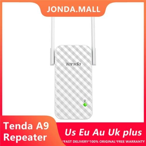 Tenda A9 Wireless Router Wireless Range Extender Expander Wifi Signal Amplifier Repeater Enhance AP Receiving Launch Client + AP
