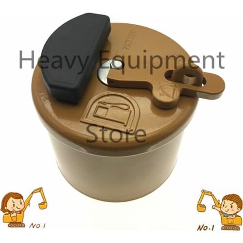 Locking Diesel Tank Cap Cover 7X7700 Strainer 9P-7121 164-4858 3497059 1018909 Fuel Neck For Caterpillar Excavator Loader