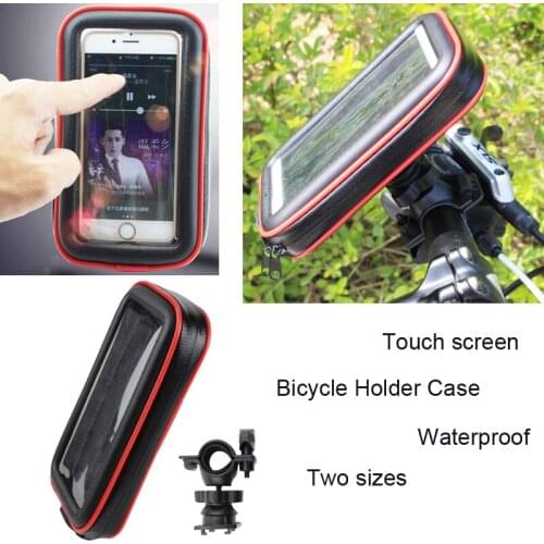 Touch Screen Bicycle Bike Motorcycle Phone Holders Stands Case Bags For Huawei Honor 10,Y7 Prime (2018),Y6 (2018),Mate 10 Pro