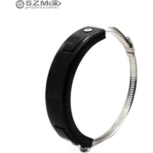 For YAMAHA TMAX Silencer Round Oval Exhaust Protector Can Cover Motorcycle SCOPE 100MM-140MM silicone Protect 2017 2016 2018 NEW