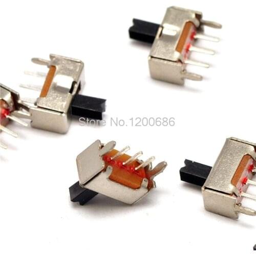Small toggle switch 3 feet 2 handle high 4MM Micro Slide Switch 3PIN 2 Position ON-OFF Toggle Switch Handle high 4mm