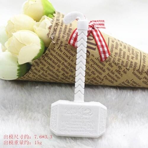 P661 3D hammer Silicone Mold Aroma Gypsum cake Mold soap mould aking tool