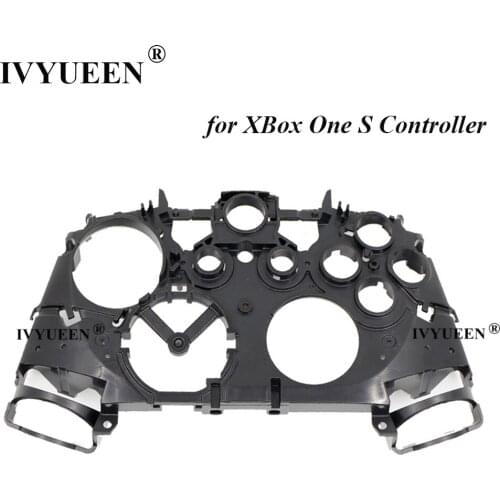 IVYUEEN Plastic Middle Frame for Xbox One S Slim X Controller Gamepad Housing Shell Inner Holder Case Repair Game Accessories